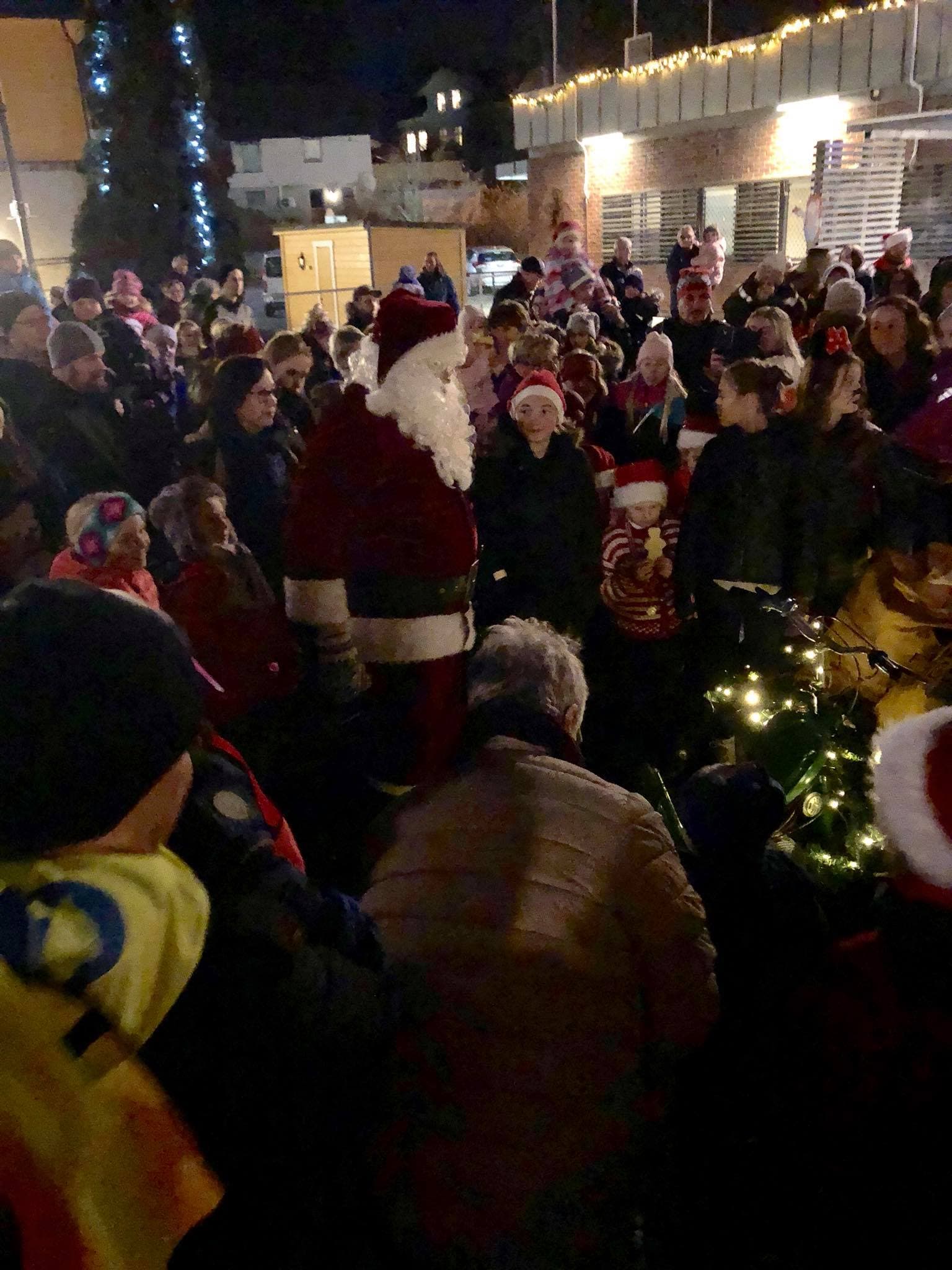 Julegateåpningen på Gressvik Torg
